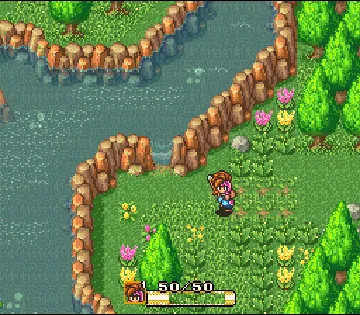 Secret of Mana (USA) screen shot game playing